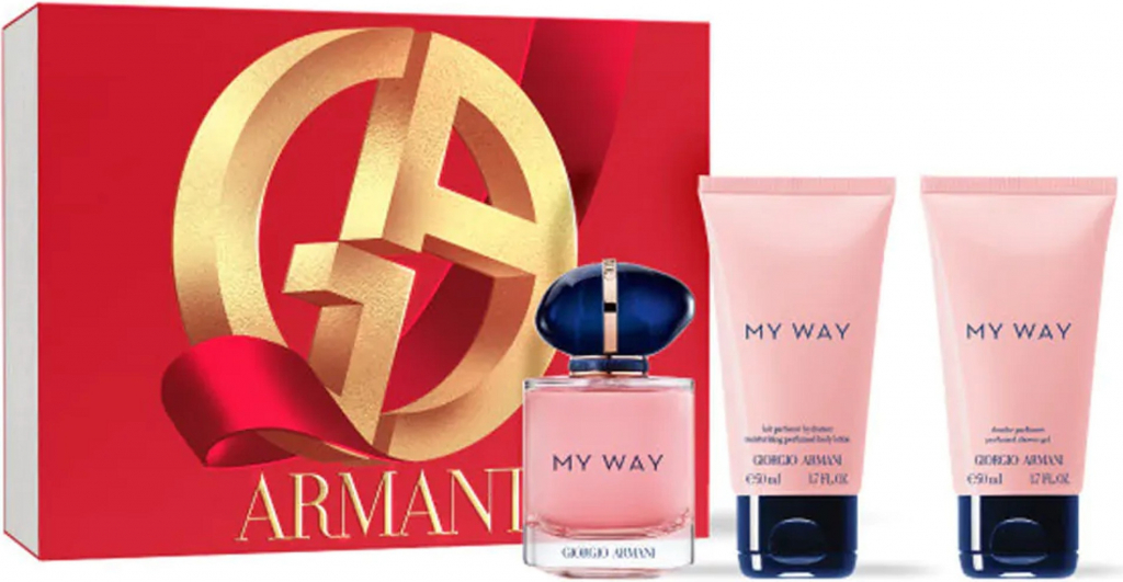 Giorgio Armani My Way Woman EDP 50 ml + sprchový gel 75 ml + tělové mléko 75 ml dárková sada