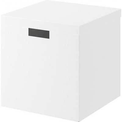 Ikea TJENA Papírová krabice s víkem 30x30x30 cm bílá od 169 Kč - Heureka.cz