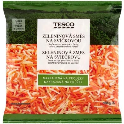 Tesco Zeleninová směs na svíčkovou 450 g – Zboží Dáma