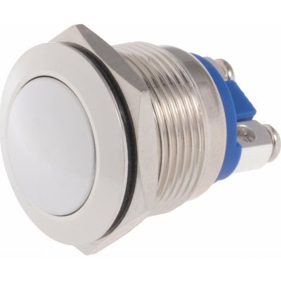 T-LED, Tlačítkový spínač M19 250V/5A kovový – Sleviste.cz