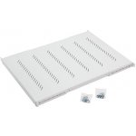 TRITON Police s perforací 19", 1U/250mm, nosnost 20kg, černá – Zboží Mobilmania