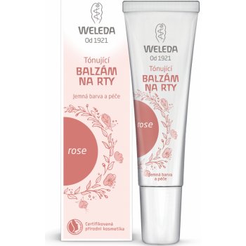 WELEDA Tónující balzám na rty rose 10 ml