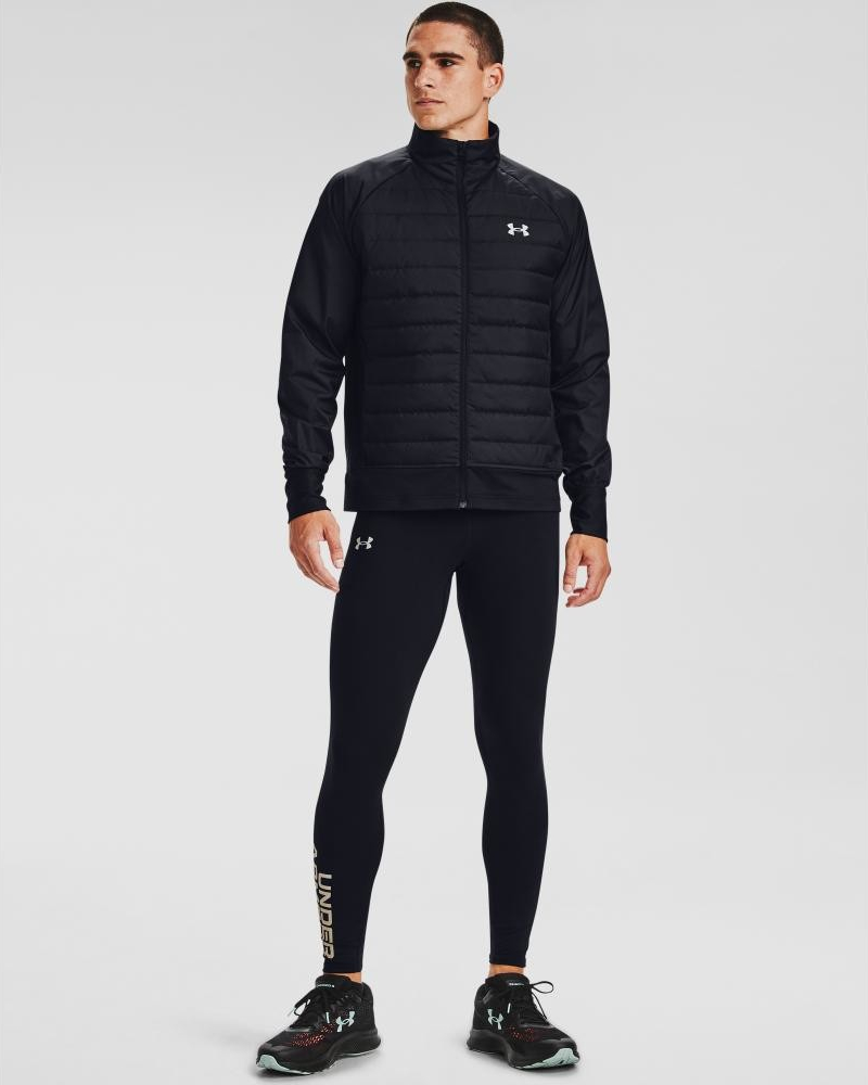 Under Armour Run Insulate Hybrid Jacket černá