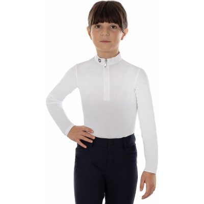 triko závodní Anahid EQUESTRO, dívčí, bílé – Zboží Mobilmania