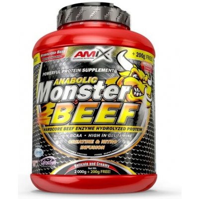 Amix Anabolic Monster Beef Protein 1000 g – Hledejceny.cz