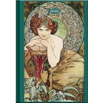 BB ART A5 Denní 2026 Art Mucha – Zboží Dáma