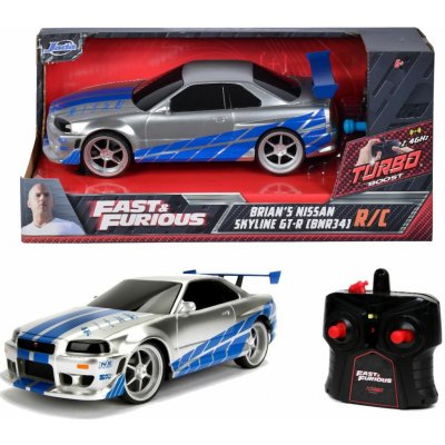 Jada Rychle a zběsile RC auto Nissan Skyline 1:24 – Zboží Dáma