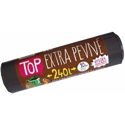 Pytel na tříděný odpad 240l hnědý 10ks – Zboží Dáma