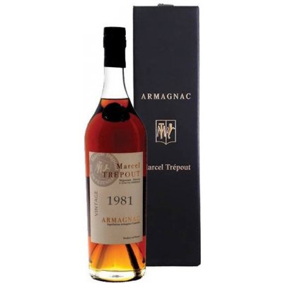Marcel Trépout Armagnac Vintage 42% 1981 0,7 l (holá láhev) – Sleviste.cz