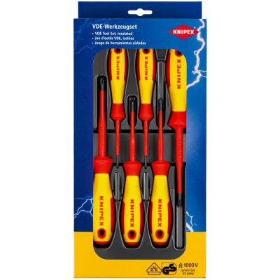 KNIPEX Sada šroubováků PH / PZ, provedení VDE 00 20 12 V03 – Hledejceny.cz
