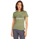 Icebreaker Dámské merino tričko s krátkým rukávem Wmns Core SS Tee Cook Reflected Lichen – Zboží Mobilmania