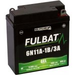 Baterie 6V, 6N11A-1B/3A GEL, 11Ah, 90A, bezúdržbová GEL technologie 121x58x130 FULBAT (aktivovaná ve výrobě) | Zboží Auto