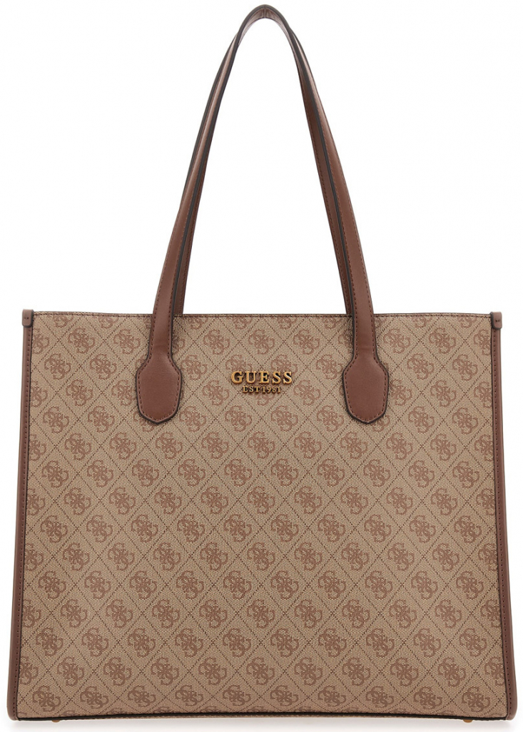 Guess kabelka SILVANA GIRLFRIEND TOTE HWSB8665240-LGW Hnědý