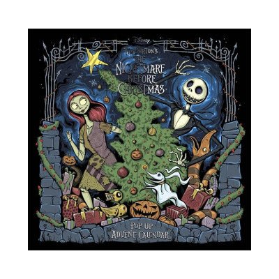 Disney Tim Burton's The Nightmare Before Christmas Pop-Up Book and Advent Calendar – Zboží Dáma