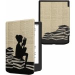 KW Mobile Girl And Books pro Pocketbook 629 Verse 634 Verse Pro 634 Verse Color 23RQ006C vícebarevné – Hledejceny.cz