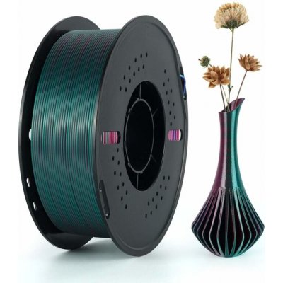 Kingroon PLA TRI COLOR 1,75 mm 1kg Červená/Zelená/Modrá – Zboží Živě