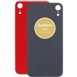 Kryt Apple iPhone XR Sklo Zadního Housingu červený – Zboží Živě