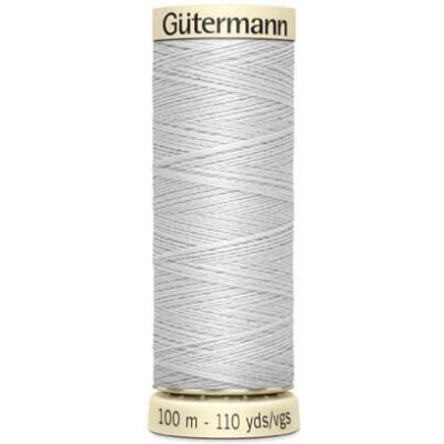 Nit PES Gütermann - univerzální síla 100 (100m) - různé barvy barva 8 - šedá