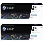 HP 410X originální tonerová kazeta dvojbalení černé CF410XD – Hledejceny.cz