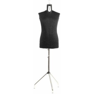 Texi Nastavitelná krejčovská panna muž DRESS FORM MAN PREMIUM ČERNÁ 36-48 – Sleviste.cz