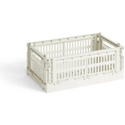 Hay Colour Crate úložný koš S tlumená bílá – Zboží Dáma