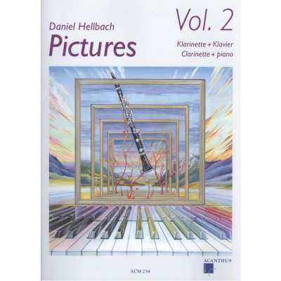 PICTURES 2 by Daniel Hellbach + CD klarinet a klavír – Zboží Mobilmania
