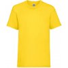 Dětské tričko Fruit of the Loom tričko kids Valueweight T F610330, krátký rukáv, dětské 1TE-F610330-Yellow