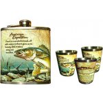 Placatka s 3 pohárky Ryba – Zboží Dáma