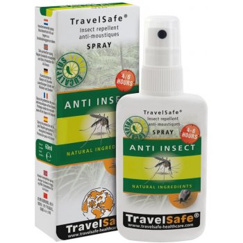 TravelSafe přírodní repelent Anti-Insect spray 60 ml