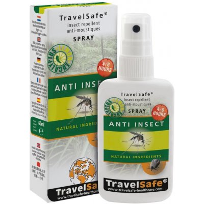 TravelSafe přírodní repelent Anti-Insect spray 60 ml – Hledejceny.cz