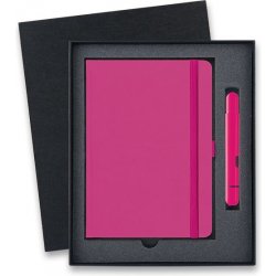 Lamy Pico Neon Pink kapesní kuličková tužka dárková sada se zápisníkem 1506/2882076