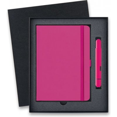Lamy Pico Neon Pink kapesní kuličková tužka dárková sada se zápisníkem 1506/2882076 – Zboží Mobilmania