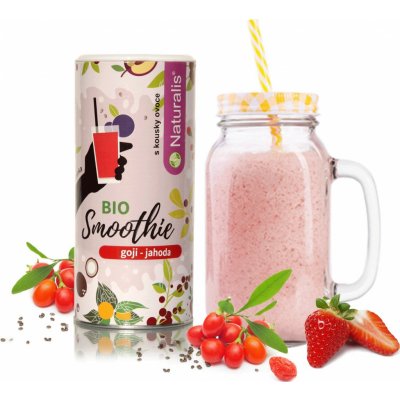 Naturalis Smoothie Naturalis Goji a Jahoda BIO 180 g – Sleviste.cz