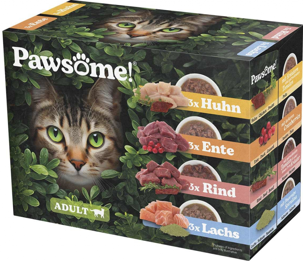 Pawsome Adult 12 x 85 g