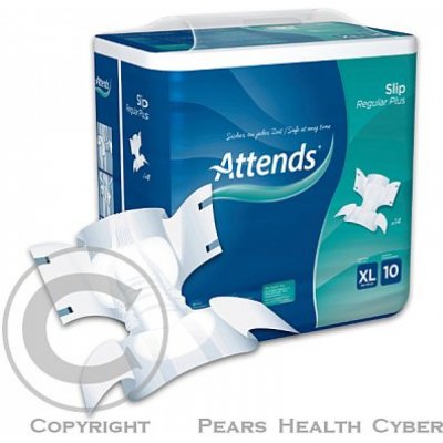 Attends Slip Regular Plus 10 XL 14 ks – Hledejceny.cz
