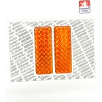 odrazka oranžová samolepící 2,5x7cm 2ks – Hledejceny.cz