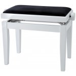 Piano stolička Deluxe Bílá, matná – Zbozi.Blesk.cz