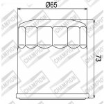 Champion Olejový filtr COF203 | Zboží Auto