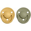 Bibs De Lux kaučuk honey bee olive 2 ks