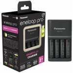 Nabíječka Panasonic ENELOOP BQ-CC55E + 4x AA ENELOOP PRO 2500mA – Zboží Živě