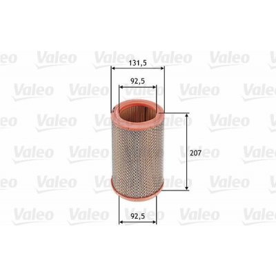 Vzduchový filtr VALEO 585629 – Hledejceny.cz