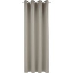 Zatemňovací závěs s očky Blackout hnědý 140x245 cm – Hledejceny.cz