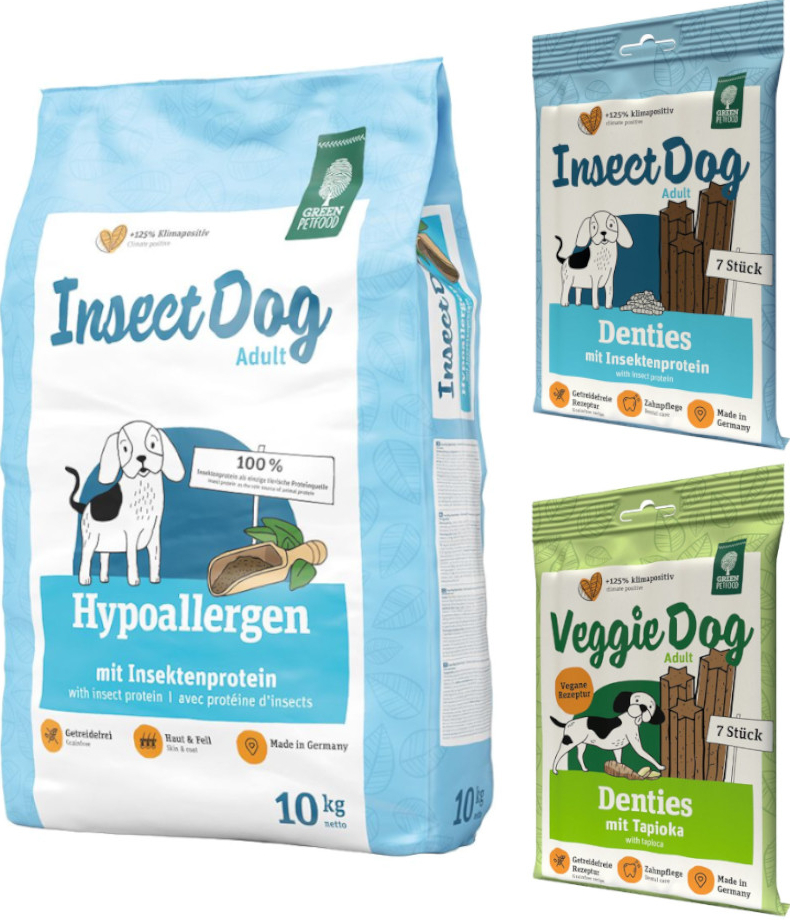 Green petfood cheap insect dog