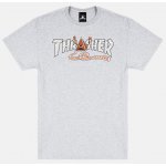 Tričko Thrasher X Toy Machine Pyramid Ash grey – Hledejceny.cz