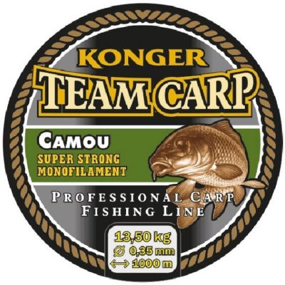 Konger Team Carp Camo Dark 1000 m 0,3 mm – Zbozi.Blesk.cz
