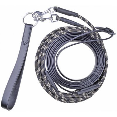 HKM Průvlečky kůže-nylon černá – Zboží Dáma