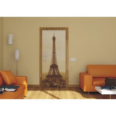 AG Design FTNV-2815 vliesová fototapeta Eiffelova věž rozměry 90 x 202 cm