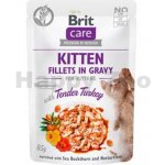 Brit Care Cat Fillets in Gravy Kitten Tender Turkey 85 g – Zboží Mobilmania