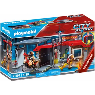 Playmobil 71193 POŽÁRNÍ STANICE – Zbozi.Blesk.cz