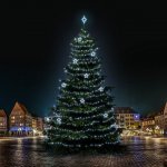 DECOLED LED světelná sada na vánoční stromy vysoké 21-23 m ledová bílá s dekory DZ115S1 – Hledejceny.cz